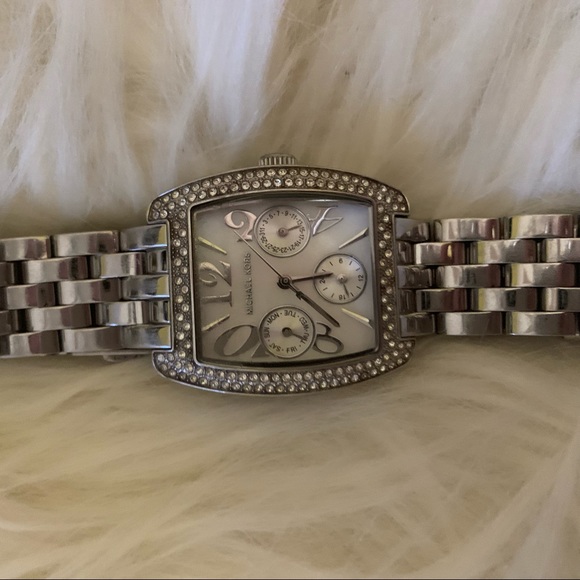 Michael Kors Silver Glitz Watch MK5680